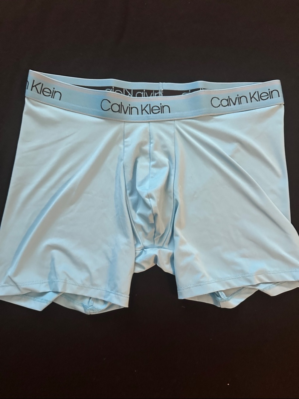 Calvin Klein Light Blue Men's Boxer Briefs - Modal Stretch